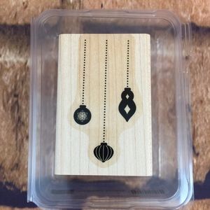 🌸Stampin Up TRADITIONAL TOUCHES WOOD RUPPER STAMP